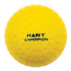 HART Champion Dimple Hockey Ball - Yellow