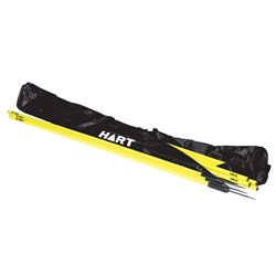 HART Rubber Base Pole Kit Yellow