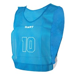 HART Basketball Numbered Bibs Snr - Sky Blue