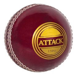 HART Attack Cricket Ball Red 156g
