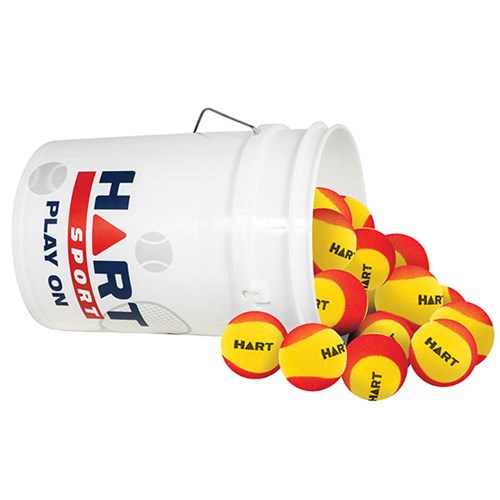 HART Bucket of Foam Trainer Balls