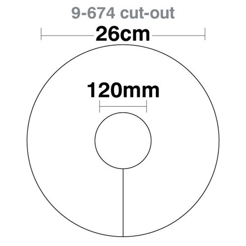 HART AFL Post Pads - 2.5m- 120mm Cut out