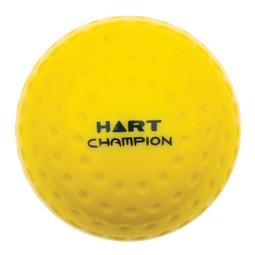 HART Champion Dimple Hockey Ball - Yellow
