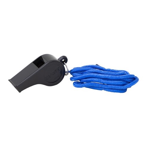 HART Plastic Whistle with Breakaway Lanyard