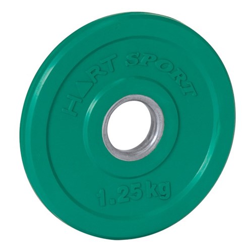 HART Olympic Bumper Plate 1.25kg - Green