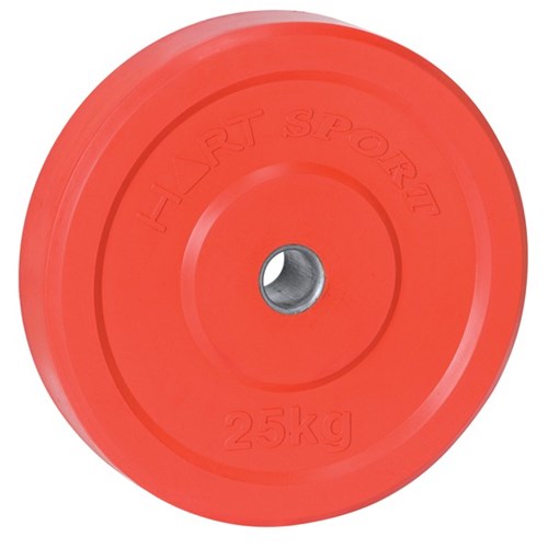 HART Olympic Bumper Plate 25kg - Red